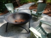 Cole_ firepit with shellsand path