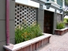Kiawah_ custom wooden flowerbeds with native grasses and flowers