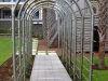 Kiawah_ custom metal arbor with misters