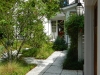 Livingston_ tabby paver walkway and soldier brick border in garden