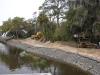 living shoreline_little saint simons island Georgia_landscape architecture_living shoreline_installation of living shoreline with oyster shells.jpg