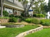 paris mountain_greenville_south carolina_terrace garden plantbeds with native grasses and native plants and shrubs