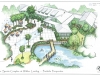 Spring Island Fitness Center_Spring Island South Carolina_landscape architecture_master plan_perspective view of pool area with dining area and pond.jpg